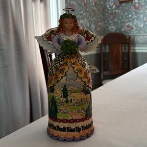 Jim Shore “May the Road Rise up to Meet You” Irish Angel